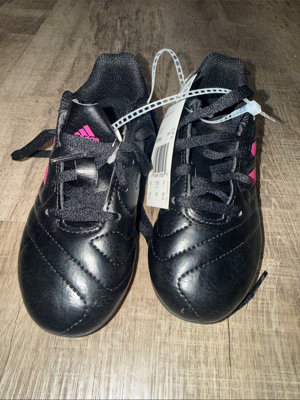 adidas Kids Black Soccer cleats